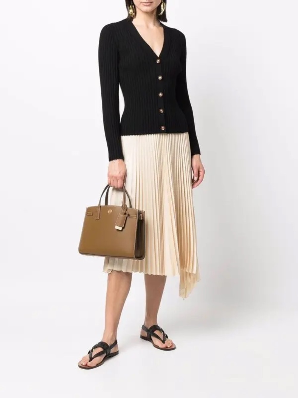Tory Burch Walker Leather Tote Bag